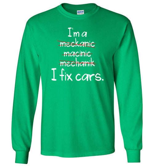 Mechanic Spelling Long Sleeve