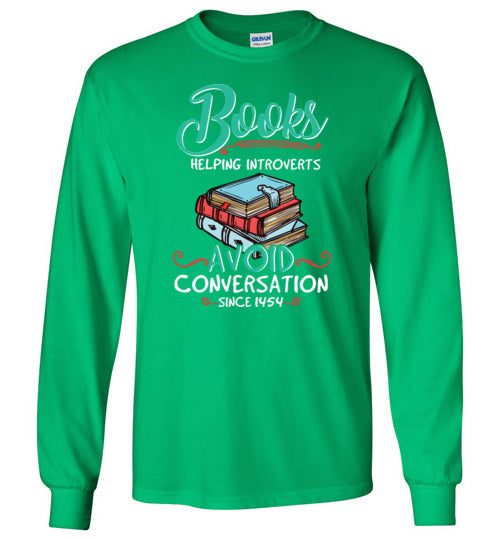 Books Helping Introverts Long Sleeve
