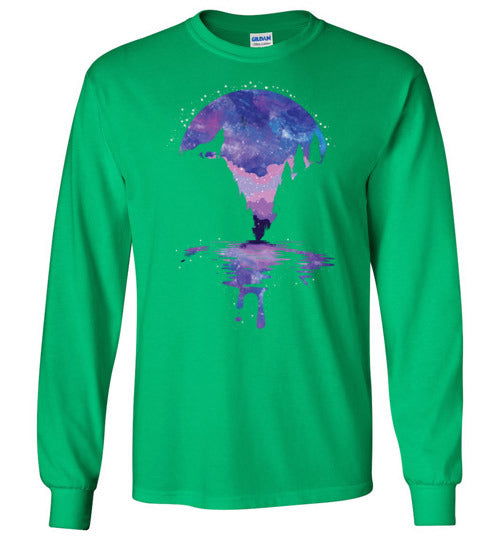 Howling Moon Galaxy Long Sleeve
