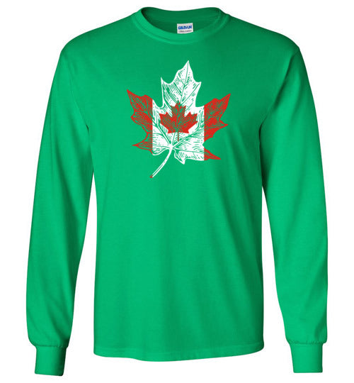Canadian Maple Leaf Long Sleeve