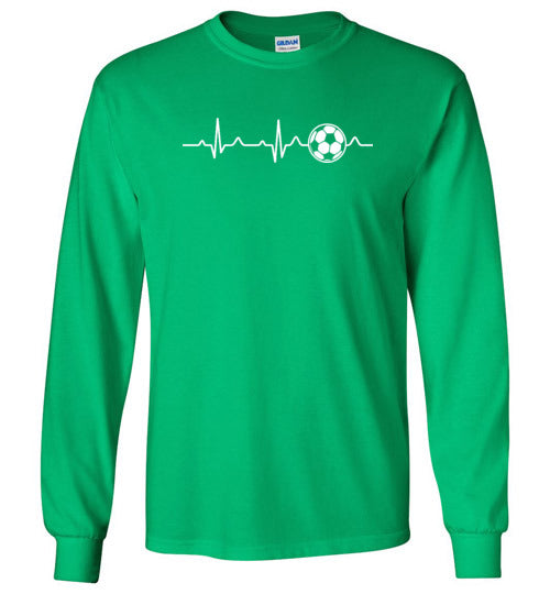 Soccer Heartbeat Long Sleeve