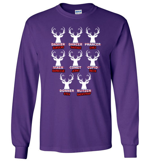 Hunter Hunting Reindeer Long Sleeve