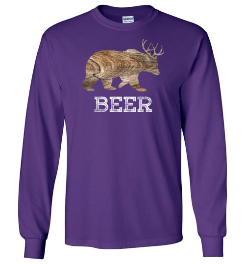 Bear Deer Beer Long Sleeve