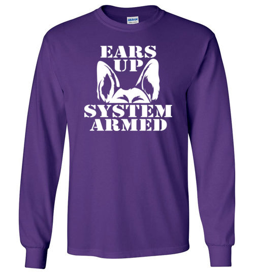 Ears Up System Armed German Shepherd Long Sleeve