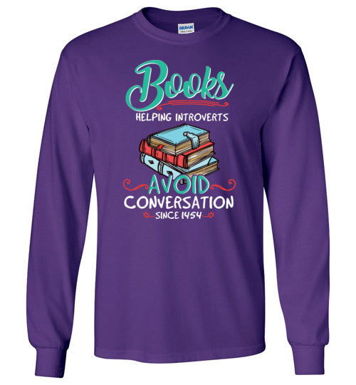 Books Helping Introverts Long Sleeve