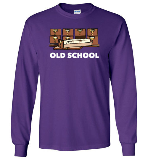 Librarian Old School Long Sleeve