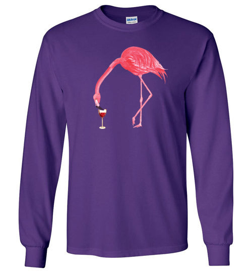 Flamingo Wine Long Sleeve
