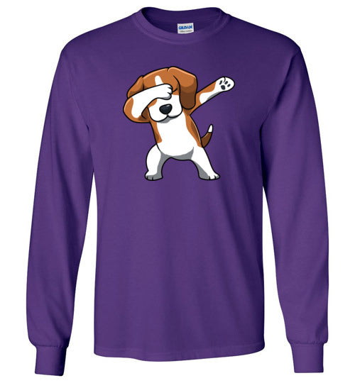 Dabbing Beagle Long Sleeve