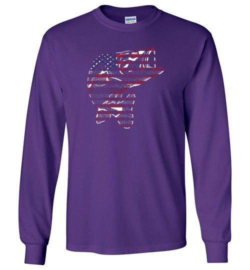 Bass Flag Fishing Long Sleeve