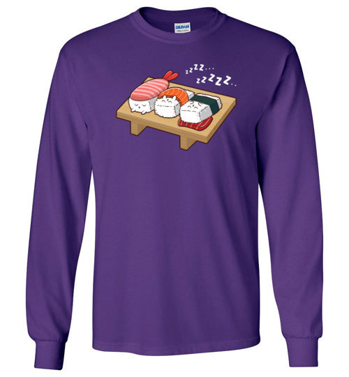 Cute Sushi Sleeping Long Sleeve