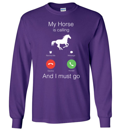 Horse Is Calling Long Sleeve