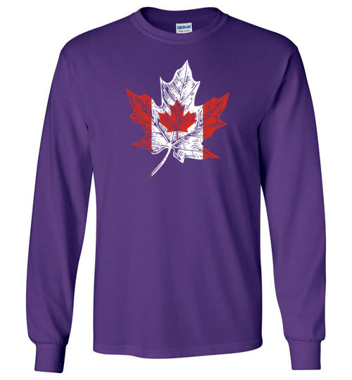 Canadian Maple Leaf Long Sleeve