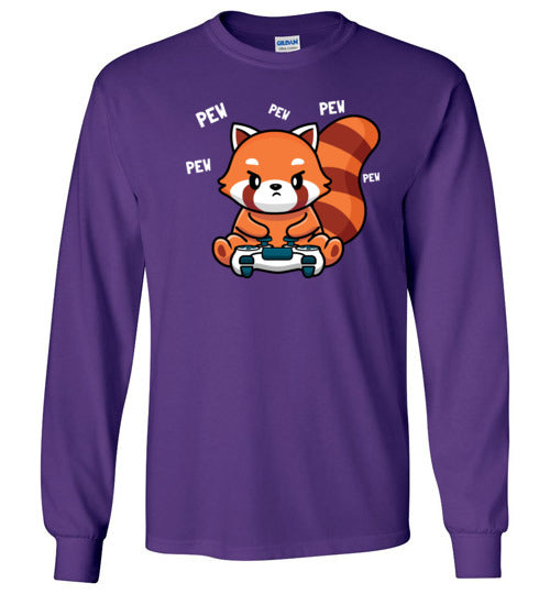 Gaming Red Panda Long Sleeve