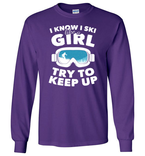 Ski Like A Girl Long Sleeve