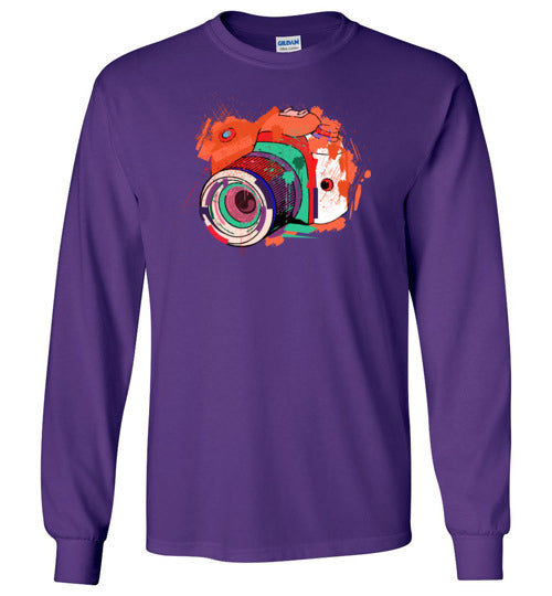 Watercolor Photographer Long Sleeve