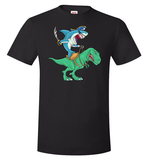 Pirate Shark Riding Dinosaur