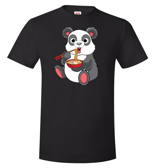 Panda Bear Eating Ramen