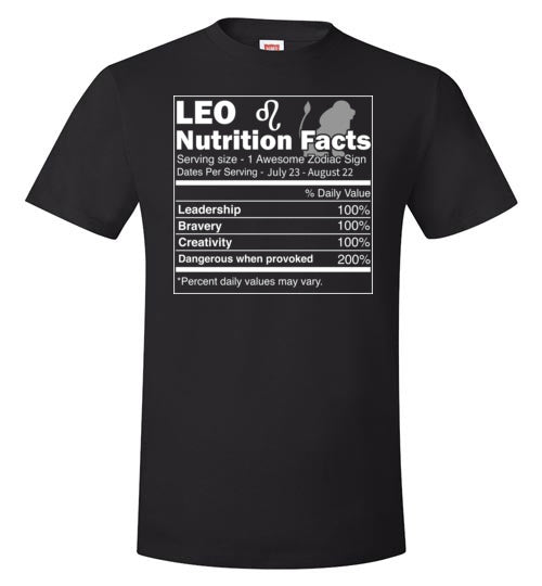 Leo Nutrition Facts