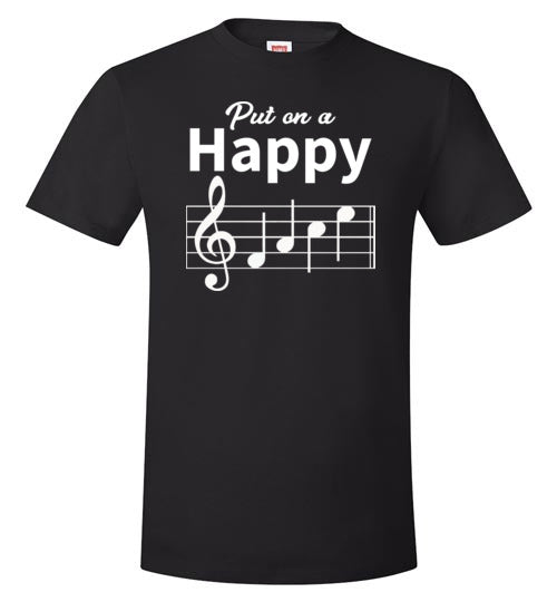 Put On A Happy Face Music Notes