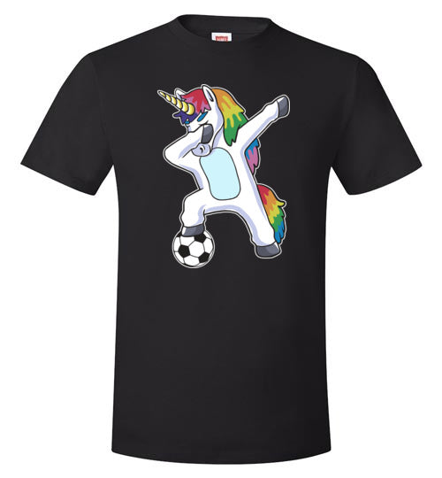 Soccer Dabbing Unicorn