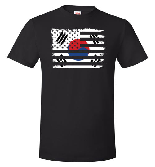 South Korean American Flag
