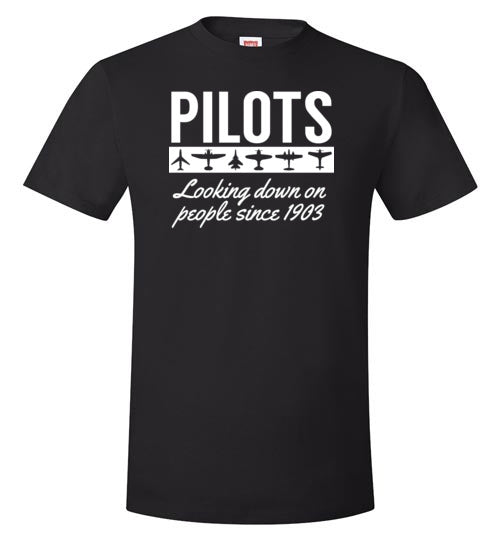 Pilots Looking Down On People