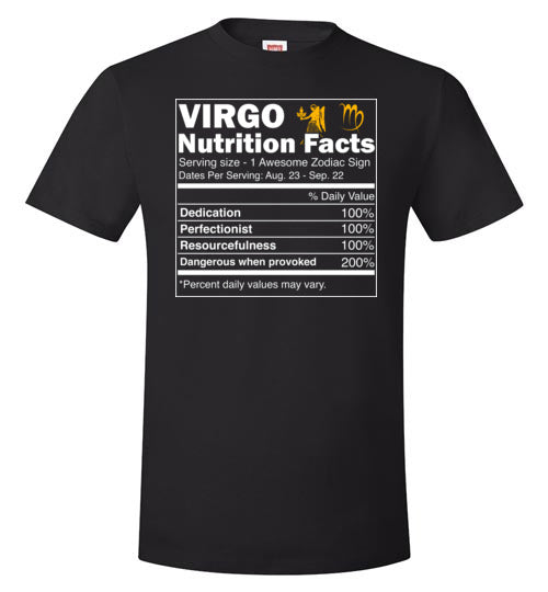 Virgo Nutrition Facts