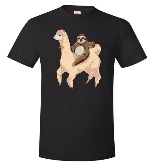 Sloth Riding A Llama