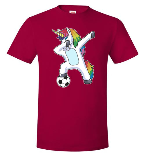 Soccer Dabbing Unicorn