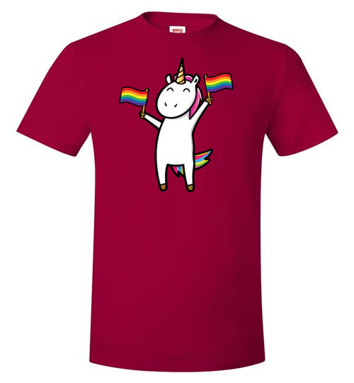 Gay Unicorn Rainbow Flags