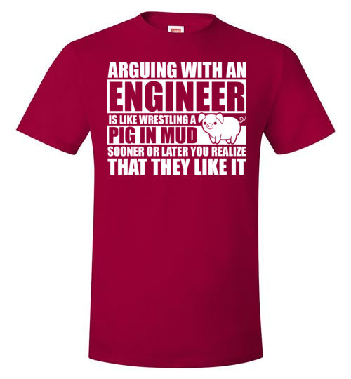 Arguing With An Engineer Pig In Mud