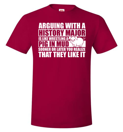 History Major Pig In Mud