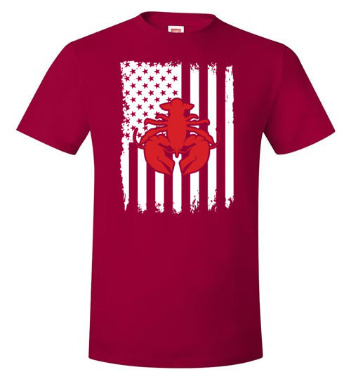 Crawfish American Flag