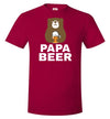 Cute Papa Beer Bear