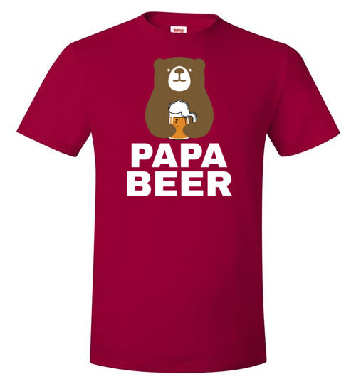 Cute Papa Beer Bear