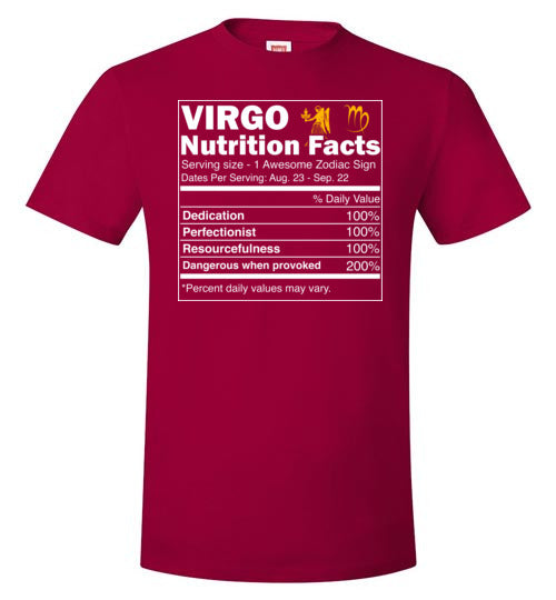 Virgo Nutrition Facts
