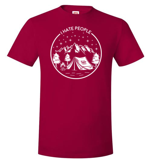 Camping I Hate People Stars