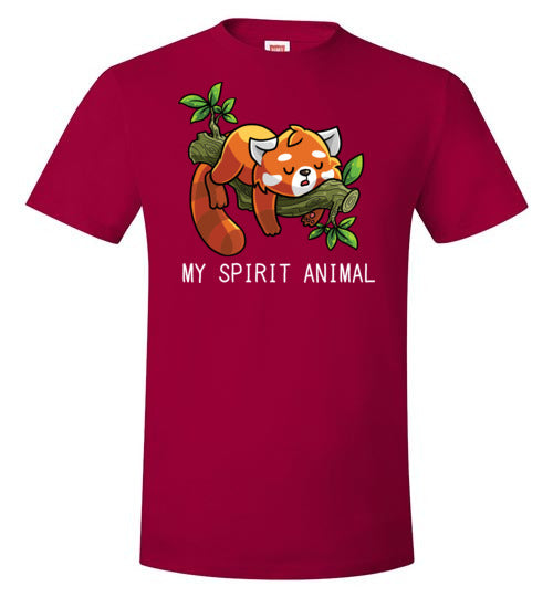 Lazy Red Panda Spirit Animal