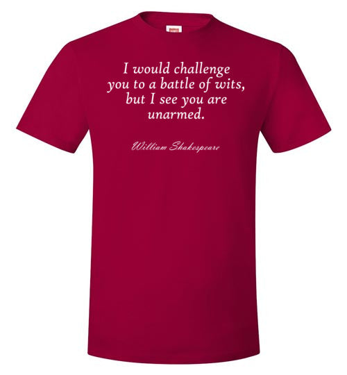 Shakespeare Battle of Wits Quote