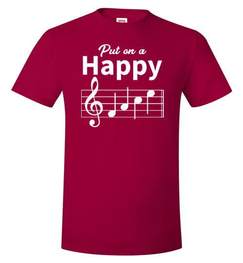 Put On A Happy Face Music Notes