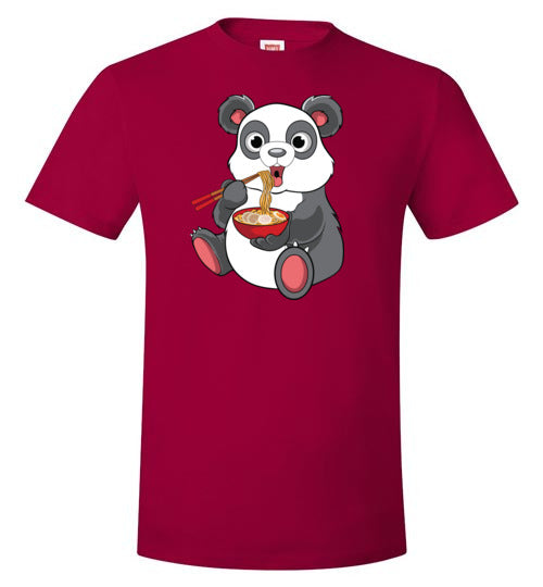 Panda Bear Eating Ramen