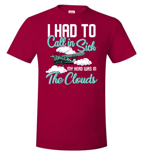 Call In Sick Flying In Clouds