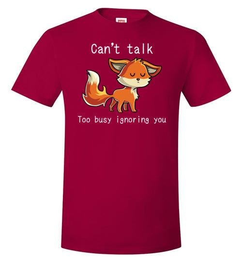 Fox Can't Talk Too Busy Ignoring You
