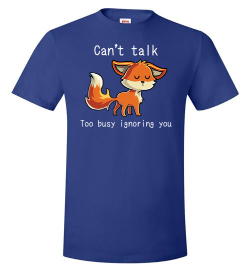 Fox Can't Talk Too Busy Ignoring You