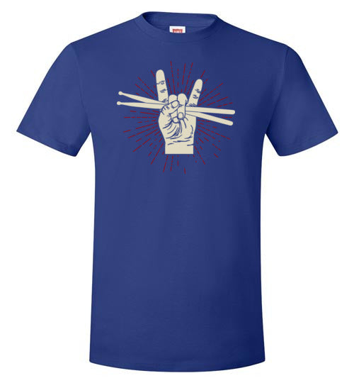 Drummer Hands Drumsticks