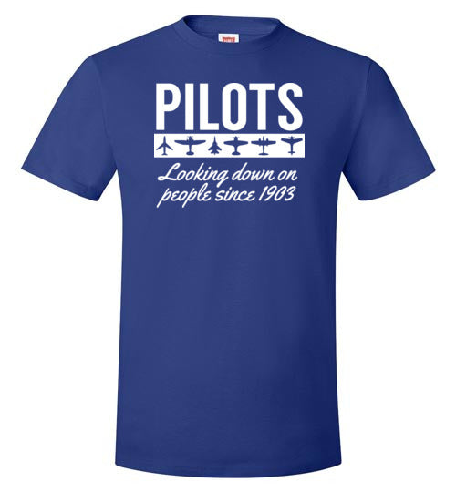 Pilots Looking Down On People