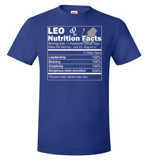 Leo Nutrition Facts