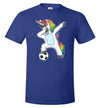 Soccer Dabbing Unicorn