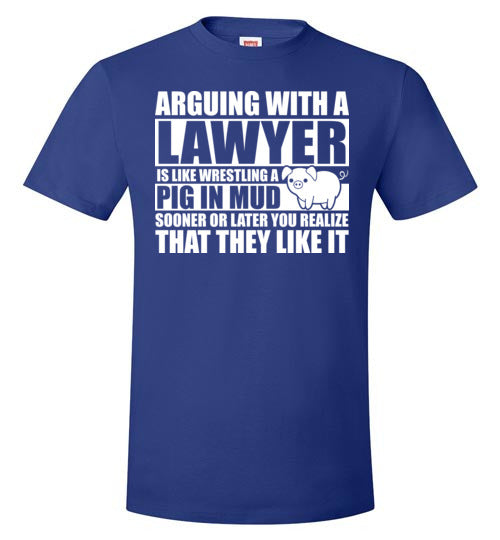 Arguing With A Lawyer Pig In Mud