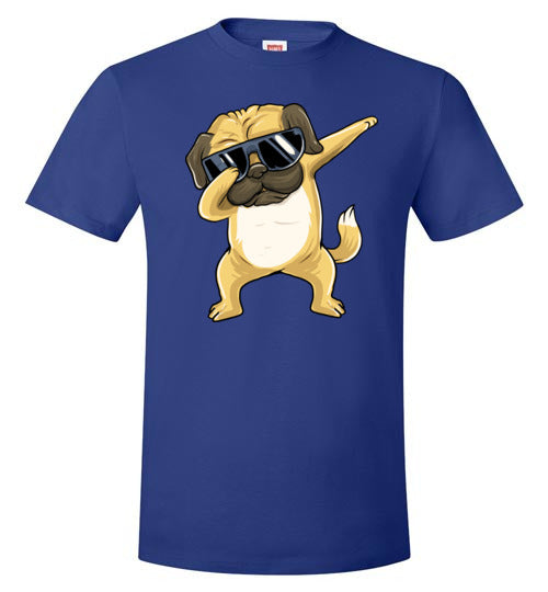 Dabbing Pug With Sunglasses